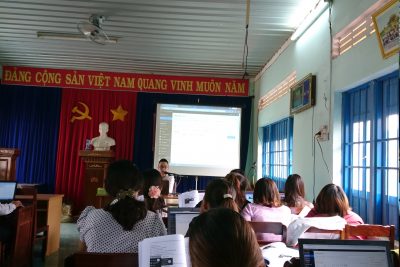 Tập huấn phần mềm Cổng, Trang thông tin điện tử