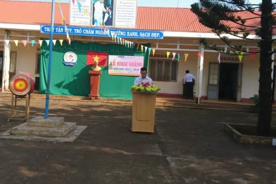 Thầy trò trường Cao Thắng khai giảng năm học mới 2017 – 2018