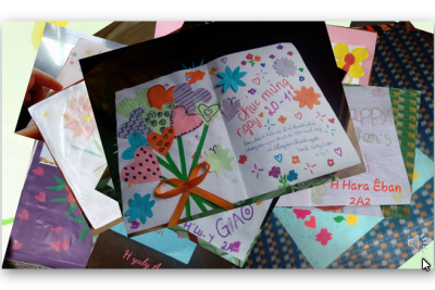 LIÊN ĐỘI TRƯỜNG THIỂU HỌC CAO THẮNG PHÁT ĐỘNG CUỘC THI  LÀM THIỆP TẶNG THẦY CÔ NGÀY 20-11 NĂM HỌC 2021-2022